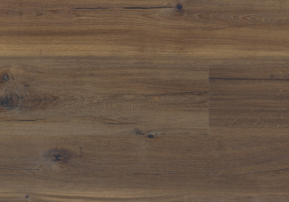 BeauFlor Style Planks Cracked Dark Brown 