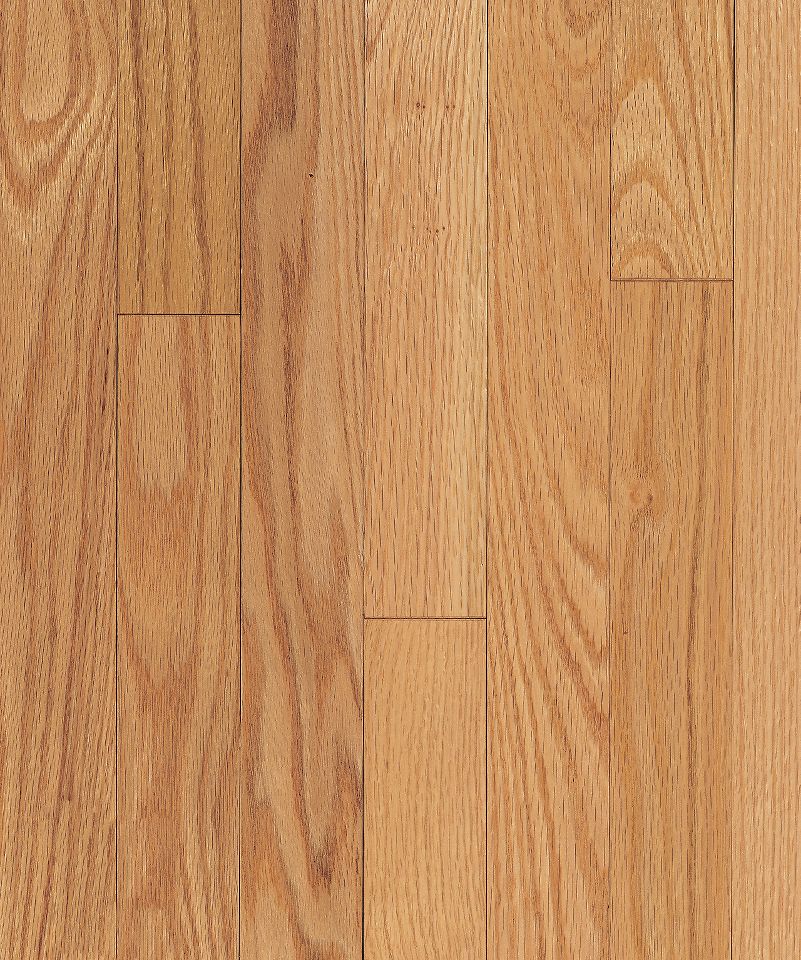 Armstrong Ascot Strip Red Oak Solid Natural